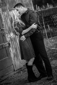Couple in Love on Farm Tracy McCrackin Photography - Tracy McCrackin Photography