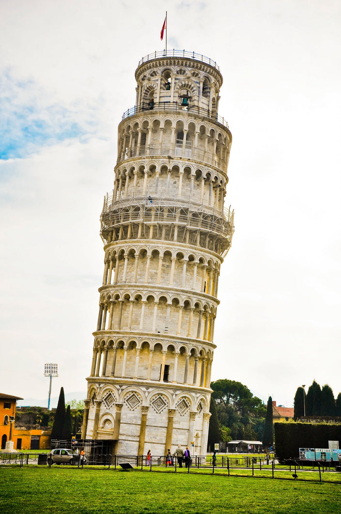 Leaning Tower of Pisa 5 x 7 / Colored Tracy McCrackin Photography GiclŽe - Tracy McCrackin Photography