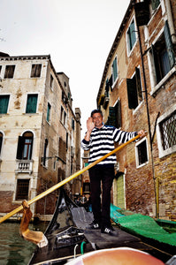 Venice Waterways - People In Italy 5 x 7 / Colored Tracy McCrackin Photography GiclŽe - Tracy McCrackin Photography