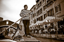 Load image into Gallery viewer, Venice Gondola 5 x 7 / Colored Tracy McCrackin Photography GiclŽe - Tracy McCrackin Photography