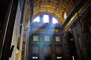 St. Peter's Basilica's Heavenly Interior 5x7 / Horizontal Tracy McCrackin Photography GiclŽe - Tracy McCrackin Photography