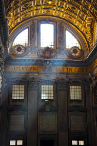 St. Peter's Basilica's Heavenly Interior 5x7 / Vertical Tracy McCrackin Photography GiclŽe - Tracy McCrackin Photography