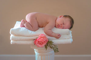 Bay on Towels Tracy McCrackin Photography - Tracy McCrackin Photography