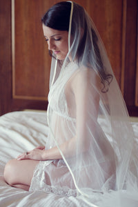 Bourdoir Girl with Veil Tracy McCrackin Photography - Tracy McCrackin Photography