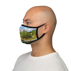 Parks Fitted Polyester Face Mask - Utah