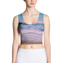 Load image into Gallery viewer, High Cut Beachy Crop Top XS Printful Clothing - Tracy McCrackin Photography