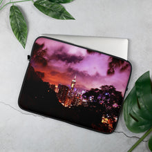 Load image into Gallery viewer, Hong Kong Nightscape Laptop Sleeve 15 in Tracy McCrackin Photography - Tracy McCrackin Photography