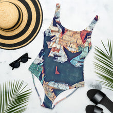 Load image into Gallery viewer, Tiger One-Piece Swimsuit XS Tracy McCrackin Photography - Tracy McCrackin Photography