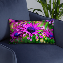 Load image into Gallery viewer, Purple Delight Garden Pillows Printful Home Decor - Tracy McCrackin Photography