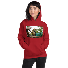 Load image into Gallery viewer, Panda Unisex Hoodie Red / S Printful - Tracy McCrackin Photography