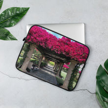 Load image into Gallery viewer, Garden Entrance Laptop Sleeve 13 in Tracy McCrackin Photography - Tracy McCrackin Photography