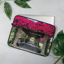 Load image into Gallery viewer, Garden Entrance Laptop Sleeve 15 in Tracy McCrackin Photography - Tracy McCrackin Photography