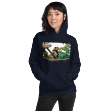 Load image into Gallery viewer, Panda Unisex Hoodie Navy / S Printful - Tracy McCrackin Photography