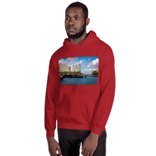 Load image into Gallery viewer, Hong Kong Harbor Unisex Hoodie Red / S Printful - Tracy McCrackin Photography