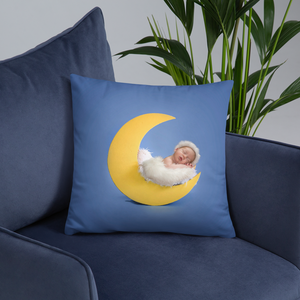 Love You to the Moon and Back Baby Pillows 18×18 Printful Home Decor - Tracy McCrackin Photography