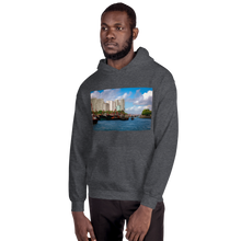 Load image into Gallery viewer, Hong Kong Harbor Unisex Hoodie Dark Heather / S Printful - Tracy McCrackin Photography