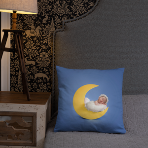 Love You to the Moon and Back Baby Pillows Printful Home Decor - Tracy McCrackin Photography