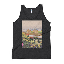 Load image into Gallery viewer, Peaceful Escape Unisex Tank Top Tri-Black / XS Tracy McCrackin Photography - Tracy McCrackin Photography