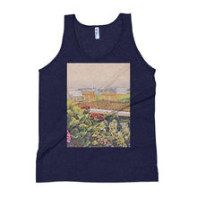 Load image into Gallery viewer, Peaceful Escape Unisex Tank Top Tri-Indigo / XS Tracy McCrackin Photography - Tracy McCrackin Photography