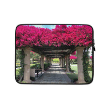 Load image into Gallery viewer, Garden Entrance Laptop Sleeve Tracy McCrackin Photography - Tracy McCrackin Photography