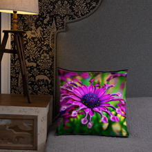 Load image into Gallery viewer, Purple Delight Garden Pillows Printful Home Decor - Tracy McCrackin Photography