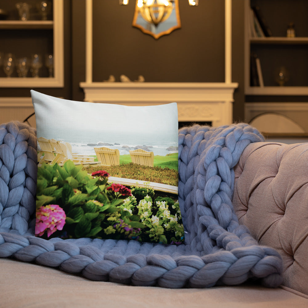 Seaside Escape Pillows 18×18 Printful Home Decor - Tracy McCrackin Photography