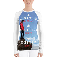 Load image into Gallery viewer, Positive Mind Women&#39;s Rash Guard XS Tracy McCrackin Photography - Tracy McCrackin Photography