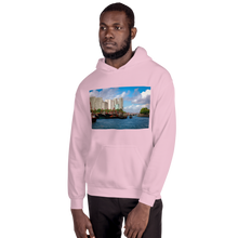 Load image into Gallery viewer, Hong Kong Harbor Unisex Hoodie Light Pink / S Printful - Tracy McCrackin Photography
