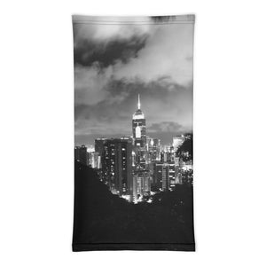 Hong Kong Nightscape Face/Mask Neck Gaiter Tracy McCrackin Photography Clothing - Tracy McCrackin Photography