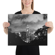 Load image into Gallery viewer, Hong Kong Cityscape Framed poster (BW) Tracy McCrackin Photography - Tracy McCrackin Photography