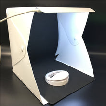 Load image into Gallery viewer, Portable Lightbox Mini Softbox LED Photo Studio Folding Light box Photography Backgound fotografia Tent Kit for dslr accessories Tracy McCrackin Photography - Tracy McCrackin Photography