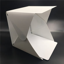 Load image into Gallery viewer, Portable Lightbox Mini Softbox LED Photo Studio Folding Light box Photography Backgound fotografia Tent Kit for dslr accessories Default Title Tracy McCrackin Photography - Tracy McCrackin Photography